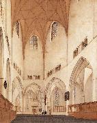 Pieter Jansz Saenredam Interior of the Choir of St Bavo at Haarlem oil on canvas
